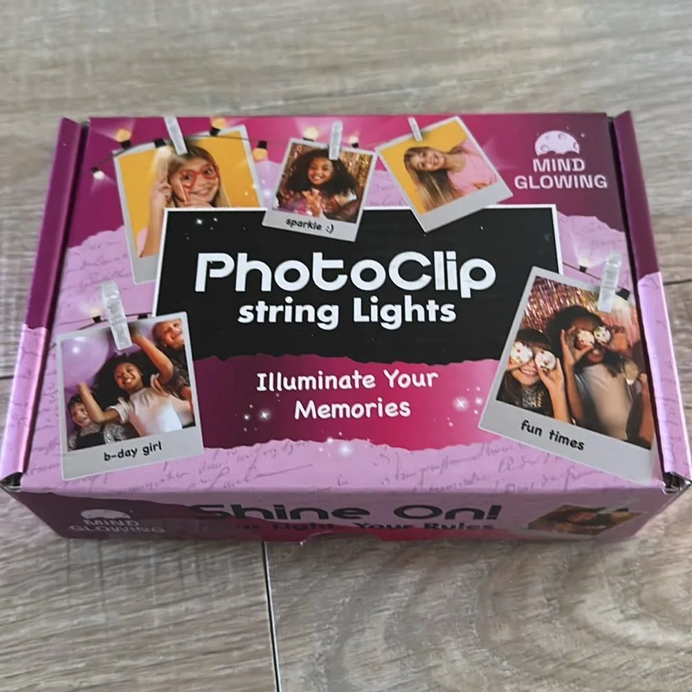 Photo clip string lights